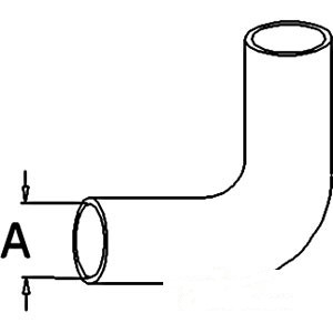 RADIATOR HOSE TOP — Part #EAP-134952