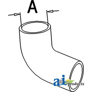 RADIATOR HOSE TOP — Part #EAP-134953