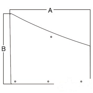WINDOW SERVICE DOOR — Part #EAP-134959