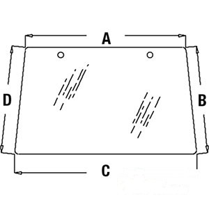 GLASS FRONT — Part #EAP-135016