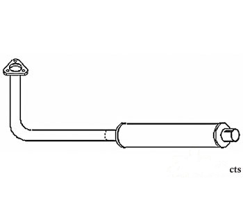MUFFLER — Part #EAP-135355