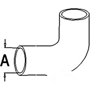 RADIATOR HOSE UPPER — Part #EAP-137472