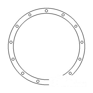 AXLE HOUSING GASKET
