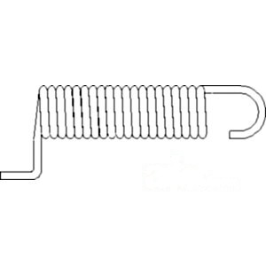 SPRING BRAKE SHOE RETURN — Part #EAP-137714