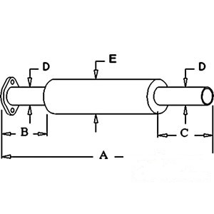 MUFFLER — Part #EAP-137965