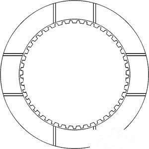 DISC INNER — Part #EAP-142008