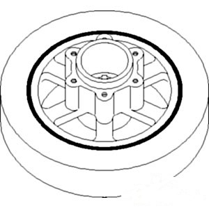 TORSIONAL DAMPER — Part #EAP-142172