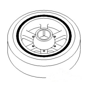PULLEY CRANK. DAMPENER — Part #EAP-142643