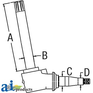 SPINDLE (RH/LH) — Part #EAP-142867
