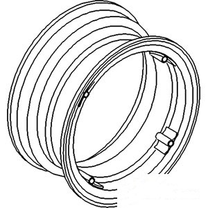 RIM REAR 9" X 24" — Part #EAP-143161
