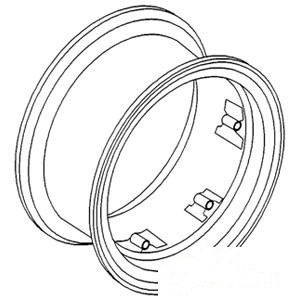 RIM REAR 9" X 28" — Part #EAP-143162