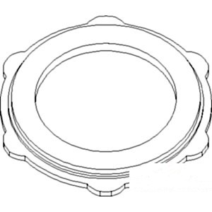 PLATE CLUTCH BACKING — Part #EAP-143233