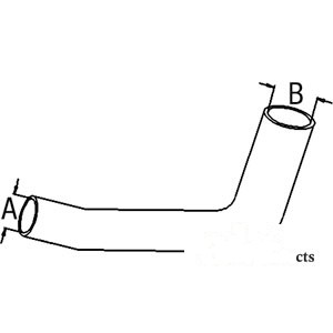 RADIATOR HOSE TOP — Part #EAP-143247