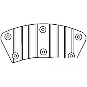 BRAKE PADS METALLIC — Part #EAP-143253