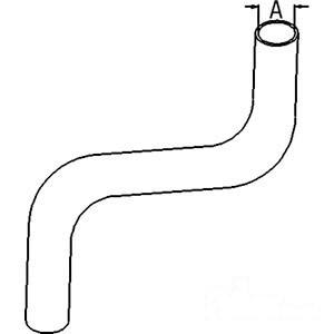 UPPER RADIATOR HOSE — Part #EAP-143254