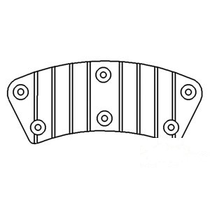 BRAKE PADS METALLIC — Part #EAP-143256