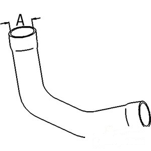 UPPER RADIATOR HOSE — Part #EAP-143276