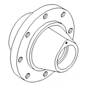 HUB FRONT WHEEL — Part #EAP-143277