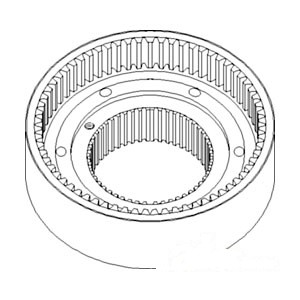 RING GEAR; W/ HUB — Part #EAP-143413