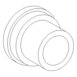 BUSHING FRONT DRAWBAR — Part #EAP-143420