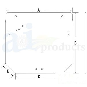 GLASS; REAR WINDOW — Part #EAP-143655