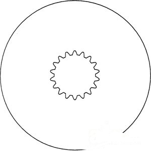 BRAKE DISC 18T — Part #EAP-143724