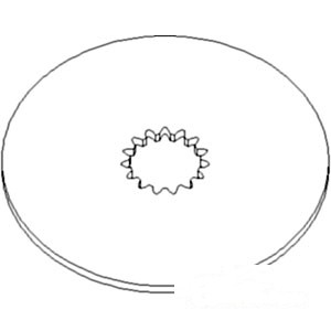BRAKE DISC 15T — Part #EAP-143949