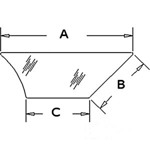 GLASS DOOR LOWER WINDOW — Part #EAP-144329