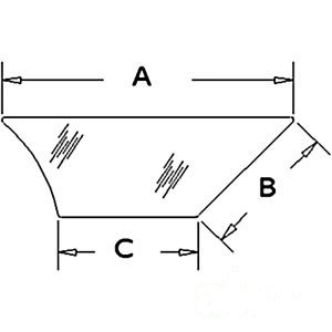 GLASS DOOR LOWER WINDOW — Part #EAP-144330