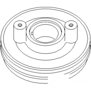 PULLEY CRANKSHAFT — Part #EAP-144333