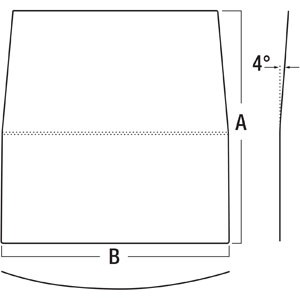 GLASS FRONT — Part #EAP-144371