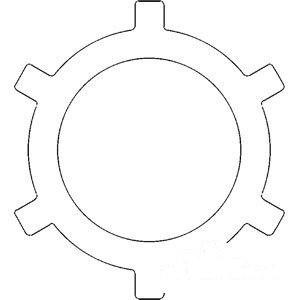 CLUTCH PLATE — Part #EAP-144653