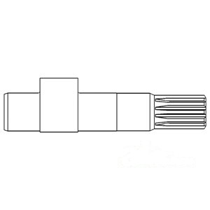 HYD PUMP SHAFT — Part #EAP-144729