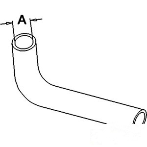 UPPER RADIATOR HOSE — Part #EAP-145228