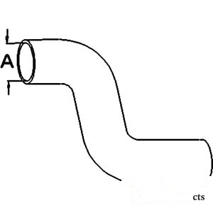 UPPER RADIATOR HOSE