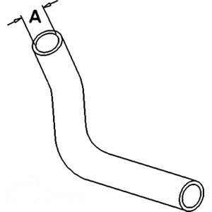 UPPER RADIATOR HOSE — Part #EAP-145243