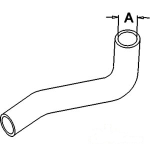 UPPER RADIATOR HOSE — Part #EAP-145245