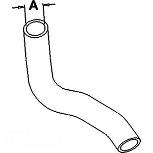LOWER RADIATOR HOSE — Part #EAP-145249