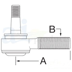 TIE ROD END — Part #EAP-145336