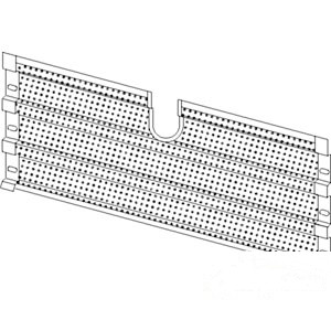 SCREEN LH; WHITE — Part #EAP-145386