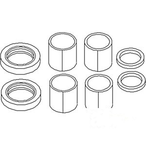 SPINDLE BUSH/BRG/SEAL KIT — Part #EAP-145409