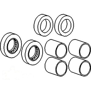 SPINDLE BUSH/BRG/SEAL KIT — Part #EAP-145413