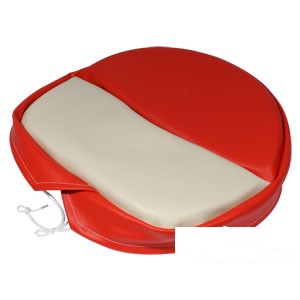 SEAT COVER RED/WHITE — Part #EAP-146510