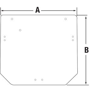 GLASS REAR — Part #EAP-146767