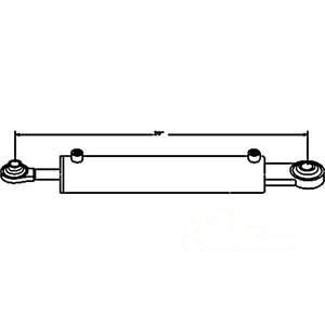 HYDRAULIC TOP LINK CYL. — Part #EAP-147498
