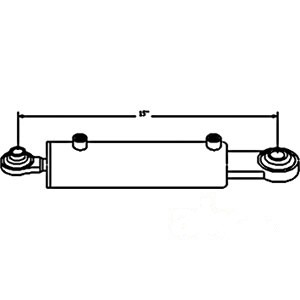 HYDRAULIC TOP LINK CYL. — Part #EAP-147499