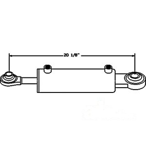 HYDRAULIC TOP LINK CYL. — Part #EAP-147500