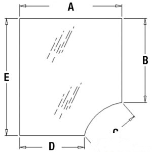 GLASS FRONT — Part #EAP-148034