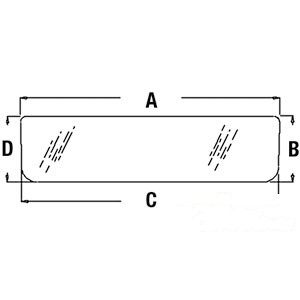 GLASSREAR WINDOW(BOTTOM) — Part #EAP-148059