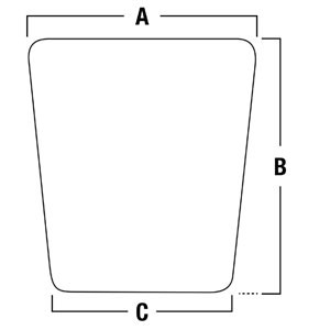 GLASS FRONT — Part #EAP-148084